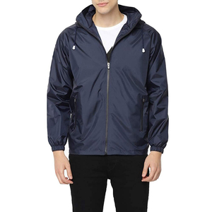Chaqueta Cortavientos Softshell Personalizada de Alta Calidad para Hombre, Impermeable, con Capucha, para Correr al Aire Libre, con Bordado, OEM, ODM, con Patrón Recubierto - Product Image 4