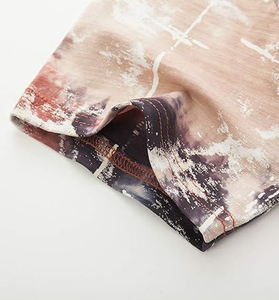 T-shirt imprimé sublimé respirant de qualité supérieure à motifs graphiques variés pour tenue décontractée de luxe et mode de détail 2026 - Product Image 6