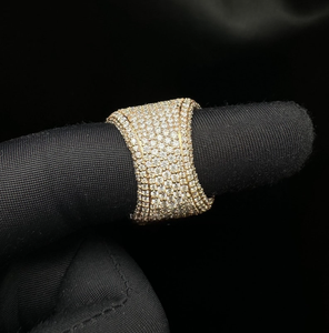 จี้เพชรโมอิสซาไนต์รูปตัวอักษร G สุดหรู ประดับเพชรเต็มตัว สร้อยคอเงินแท้ 925 สไตล์ฮิปฮอป สร้อยคอชื่อสั่งทำได้ ของขวัญสุดวิเศษ - Product Image 5