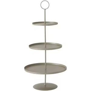 High Finish Metal <b>3</b> <b>Tier</b> <b>Cake</b> <b>Stand</b> <b>Cake</b> Display Tray Dessert Serving <b>Stand</b> Table Decor - Product Image 6