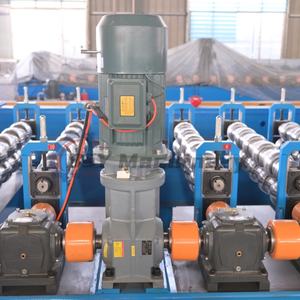 BSY 금속 데크 글레이즈드 타일 금속 제작 롤링 시트 지붕 롤 성형 기계 - Product Image 5