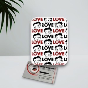 Love Betty Boop : Outil de beauté magnétique en acrylique, écologique, durable et réutilisable, pour cils, motifs fleur, rectangle, papillon, cercle - Product Image 1