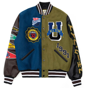 Custom Embroidery Chenille Patches Baseball <b>Jacket</b> Varsity <b>Jacket</b> Men Blank Varsity <b>Jackets</b> Wholesale Varsity <b>Jacket</b> for Men - Product Image 1