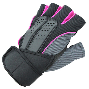 Guantes Deportivos Transpirables con Logotipo Personalizado, Protección de Palma de Medio Dedo, para Entrenamiento, Ejercicio, Levantamiento de Pesas, Gimnasio y Fitness - Product Image 2