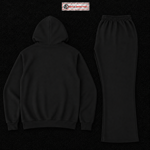 Conjunto Deportivo para Hombre con Capucha, Negro, de Algodón, Sudadera y Pantalones Largos Casuales con Diseño Estampado Frontal y Logotipo Impresionante en Oferta - Product Image 6