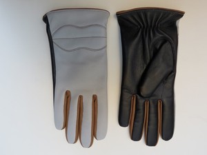 Gants d'hiver en cuir pour vélo, longueur poignet, thermiques, non doublés, décontractés, pour le cyclisme, les sports, les voyages, les sorties en plein air, l'usage quotidien - Product Image 4