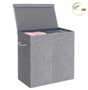 Sac à linge en jute imprimé sur mesure avec cordon de serrage pour la blanchisserie d'hôtel et le rangement à domicile - Product Image 2