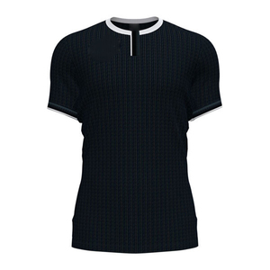 Camiseta de Fútbol de Manga Corta con Cuello Redondo Azul para Hombre, Ropa Deportiva de Poliéster que Absorbe la Humedad, Corte Regular, para Todas las Temporadas - Product Image 5
