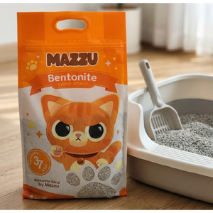 Arena para Gatos de Bentonita 6kg, Sin Polvo, Aglutinación Rápida, Control de Olores, Textura Suave, Gránulos Suaves, Absorbente de Olores - Product Image 3