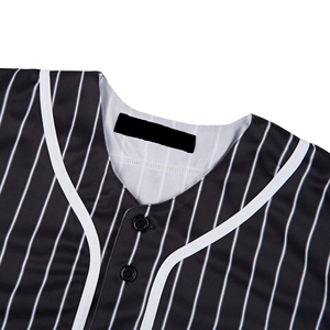 Maillot de baseball personnalisé grande taille avec logo d'équipe par sublimation, maillot de baseball pour jeunes nouvelle saison 2026, maillot de baseball entièrement boutonné - Product Image 3