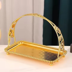 Classic Party Styling Metal Chocolate Stand Elegant Sweet Display Platform for Formal Dinner and Event Showcase - Product Image 5