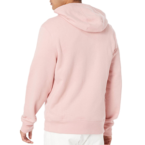 Sudadera con capucha de invierno de moda, amarilla lisa, mezcla de algodón y poliéster, gruesa y cálida, con cremallera completa y cordón a juego. - Product Image 6