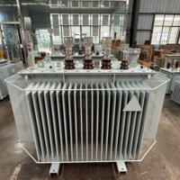 Transformateur à huile triphasé en cuivre pur LONGNICE S22-M 50/200/630/1600/3150 kVA 11 kV/0,415 kV ONAN entièrement anti-sel et anti-sable