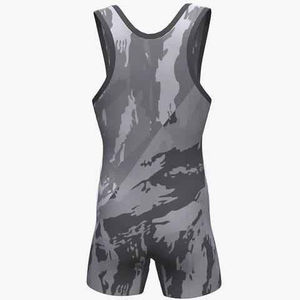 Singlet de Lucha Personalizado para Hombre, Sublimado, Transpirable y Duradero, 85% Poliéster, 15% Elastano, Tejido Elástico de 220g, para Entrenamiento de Adultos - Product Image 2