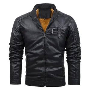 2026 Trending Men <b>Genuine</b> <b>Leather</b> <b>Jacket</b> Warm Winter <b>Leather</b> <b>Jacket</b> Manufacturer - Product Image 6
