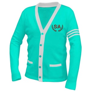 <b>Cardigan</b> Sweater with Custom Colours Wool/Acrylic Double Breasted Closure <b>Thick</b> for Casual Sorority Fraternity College Varsity - Product Image 2