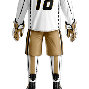 Uniforme de Hockey sobre Hielo Transpirable de Secado Rápido con Logotipo Personalizado del Mejor Fabricante y Proveedor, Estilo OEM con Impresión del Nombre del Equipo, Venta en Línea - Product Image 5