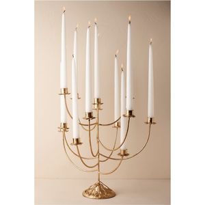 Modern <b>Black</b> Metal <b>Candelabra</b> 3-Arm Candle Holder Minimalist Iron Table Centerpiece for Wedding Home Decor Hospitality Supply - Product Image 3