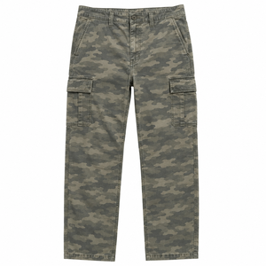 Pantalon cargo décontracté, mode unique, couleur personnalisée, look varié, pantalon cargo toutes tailles, pantalon cargo uni teint, service OEM - Product Image 6