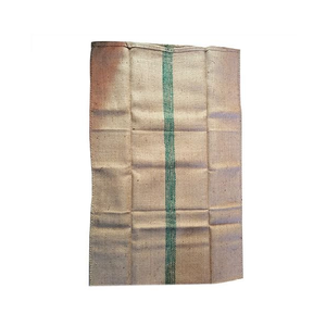 Sac fourre-tout en toile sergé robuste en jute, écologique et réutilisable pour le marché et le quotidien - Product Image 2