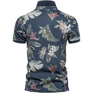 เสื้อโปโลซับลิเมชั่นแบบใหม่ เนื้อผ้านุ่ม แห้งเร็ว ระบายอากาศได้ดี เสื้อโปโลซับลิเมชั่นผู้ชาย สีพื้น เสื้อโปโลชาย - Product Image 2