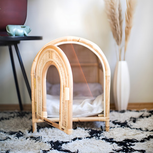 Cozy Home for Dogs and Cat Rattan Dog House <b>Cheap</b> Animal Pet Houses Pets Furniture Wholesale - Product Image 5