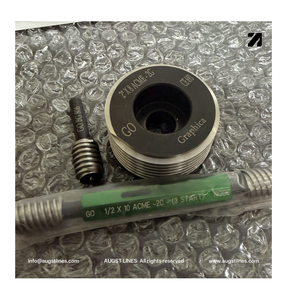 Calibradores de rosca ACME estándar americano 2G, calibradores de límite de 29 grados, 20TPI-1TPI, 1"-20"(6.35mm-500mm), calibradores de rosca ACME/Stub ACME ANSI - Product Image 6