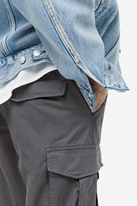 Pantalones Deportivos Slim Fit para Hombre, Tela Elástica, Cintura con Cordón, para Entrenamiento, Running y Estilo Casual - Product Image 2