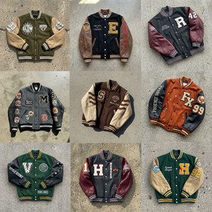 University Varsity <b>Jacket</b> Manufacturer,Custom College Sweater <b>Jacket</b> Football Jersey <b>Men</b>,Wholesale Blank <b>Men</b> <b>Baseball</b> <b>Jacket</b> - Product Image 2