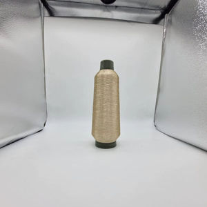 Hilo de Nylon Metálico Plateado de Alta Tenacidad Tipo MX 110D para la Industria Textil, Bordado, Tejido y Fabricación Industrial SHREE - Product Image 1