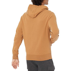 Sudadera con capucha extragrande para hombre, con cremallera, estampado digital, color liso, forro polar, informal, transpirable, con bolsillos, manga larga, estilo vintage - Product Image 3