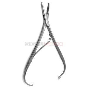 Portaagujas Mathieu de 5.5 Pulgadas, Acero Inoxidable Alemán, Manual, de Alta Calidad, Reutilizable, con Certificación CE, Quirúrgico, Dental, General - Product Image 2