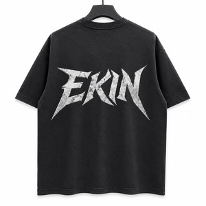 2026 New Arrival Best-Selling Unisex 100% Cotton Worsted Boxy Cropped T-<b>Shirt</b> Custom Rhinestone Print Street <b>Gothic</b> Oversized - Product Image 2