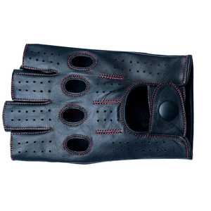 Gants de conduite en cuir pour hommes, prix bas, qualité supérieure, hiver, fabriqués au Pakistan, mode, coupe-vent, fausse fourrure, gants de conduite d'hiver pour hommes - Product Image 4