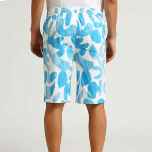 Service OEM – Short de sport pour homme 100 % coton, personnalisable, motif écossais vintage sur le devant, respirant et anti-plis - Product Image 2