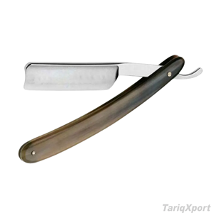 New Professional Disposable Straight <b>Razor</b> with Stainless Steel <b>Blade</b> and Wood Handle for Face & Body Use - Product Image 4