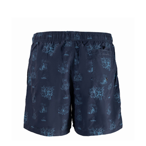 Shorts de Playa para Hombre con Estampado, Cintura Elástica, Shorts de Baño para Verano con Bolsillos Laterales, Proveedor Mayorista OEM ODM - Product Image 2