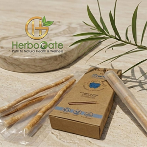 Premium Herbal Miswak Sticks Pack of Five with Wooden Holder Natural Teeth Cleaner for <b>Gum</b> Care and Fresh Breath - Product Image 6