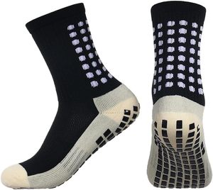 2 Set Anti-Slip <b>Grip</b> Soccer <b>Socks</b> with Shin Guard Sleeves, Sports Athletic <b>Socks</b> for Men Women - Product Image 2