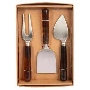 <b>Silver</b> Plated Stainless Steel Cutlery <b>Set</b> Resin Long Handle Mirror Modern Luxury Wedding Dining Tableware Eco-Friendly - Product Image 2