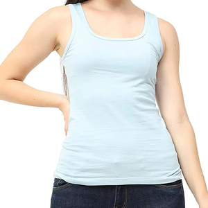 Débardeur Femme Décontracté 100% Coton Écologique Séchage Rapide Sans Manches Respirant Style Tendance Nouveautés Vente en Gros - Product Image 1