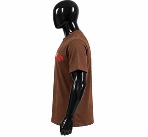 T-shirt décontracté à manches courtes pour homme Wearloom, blanc, avec logo imprimé sur le devant, en popeline de coton, style respirant pour l'été - Product Image 3