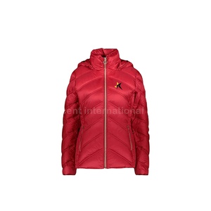 Oversized <b>Women's</b> Regular Hooded Puffer <b>Jacket</b> Stand Collar Winter Outdoor Bomber Waterproof Windproof Eco-Friendly - Product Image 2