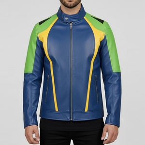 Latest Winter Season <b>Bomber</b> Winter <b>Jacket</b> Men Genuine Leather Sheepskin <b>Shearling</b> Decoration Winter Nonwoven Leather <b>Jacket's</b> - Product Image 1