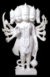 Grès Punchmukhi Hanuman Statue - Product Image 3