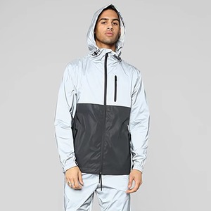 Men's Tracksuit Windbreaker Outfits Nylon Set Suit Sport Jacket Track Zip up <b>Wind</b> <b>Breaker</b> Tracksuits for custom OEM - Product Image 4