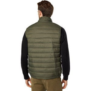 Gilets matelassés personnalisés avec logo, vestes d'équitation rembourrées, vêtements d'hiver décontractés pour l'extérieur, gilets matelassés pour hommes. - Product Image 4