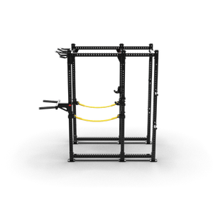Pro Commercial Gym QLI QPR265 Heavy Duty Steel Power Rack Weightlifting Squat Cage Full-Body Workout Strength Training Wooden - Product Image 2