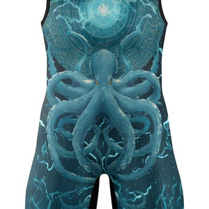 Combinaison de lutte sans manches pour hommes, sublimation, fitness, musculation, sport, pour jeunes - Product Image 6