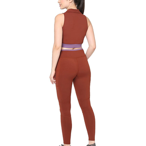 Conjuntos Deportivos de Yoga para Mujer, Conjuntos de 2 Piezas sin Costuras, Ropa Deportiva para Yoga y Entrenamiento, Conjunto de Yoga para Mujer en Oferta a Bajo Precio - Product Image 2